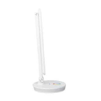 Lampă de masă LED Platinet PDL400RGBW 12W reglabilă, control tactil, port USB, albă