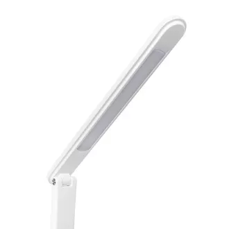 Lampă de masă LED Platinet PDL400RGBW 12W reglabilă, control tactil, port USB, albă