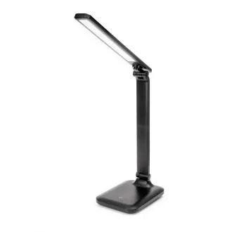 Lampă de masă LED Platinet PDL194B Remus 5W reglabilă, control tactil, port USB, neagră Lampă de masă LED Platinet PDL194B Remus 5W reglabilă, control tactil, port USB, neagră
