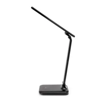 Lampă de masă LED Platinet PDL194B Remus 5W reglabilă, control tactil, port USB, neagră Lampă de masă LED Platinet PDL194B Remus 5W reglabilă, control tactil, port USB, neagră