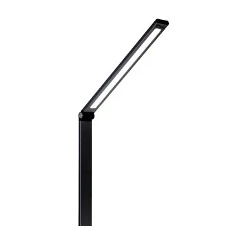 Lampă de masă LED Platinet PDL888B, 10W, reglabilă, încărcare wireless, port USB, neagră Lampă de masă LED Platinet PDL888B, 10W, reglabilă, încărcare wireless, port USB, neagră