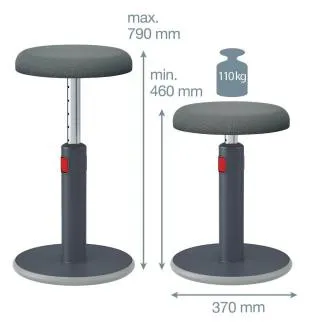 Scaun ergonomic Leitz Ergo Cozy, gri Scaun ergonomic Leitz Ergo Cozy, gri