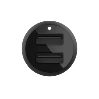 Încărcător auto BELKIN Dual USB-A 24W   cablu USB-C