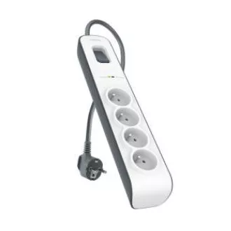 Protectie la supratensiune BELKIN SurgeStrip, 4 prize, 525J, 2M Protectie la supratensiune BELKIN SurgeStrip, 4 prize, 525J, 2M