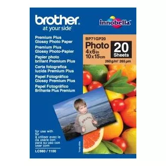 BP71GP20, 20 coli, 10x15cm Premium Glossy, 260g