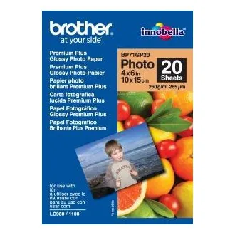 BP71GP20, 20 coli, 10x15cm Premium Glossy, 260g BP71GP20, 20 coli, 10x15cm Premium Glossy, 260g