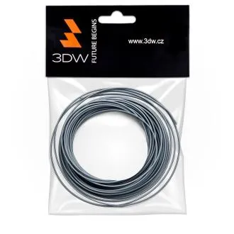 3DW - Filament ABS 1.75mm argintiu, 10m, imprimare 220-250°C 3DW - Filament ABS 1.75mm argintiu, 10m, imprimare 220-250°C