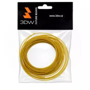3DW - Filament ABS 1,75mm aur,10m, imprimare 200-230°C