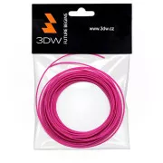 3DW - Filament ABS 1,75mm roz,10m, imprimare 200-230°C