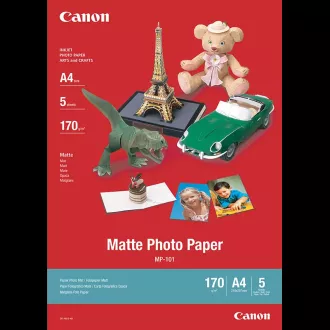 Canon MP-101, hârtie foto A4 mată, 50 buc, 170g/m Canon MP-101, hârtie foto A4 mată, 50 buc, 170g/m