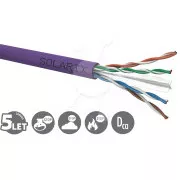 Cablu de instalare Solarix CAT6 UTP LSOH Dca-s2,d2,a1 500m/rolă SXKD-6-UTP-LSOH