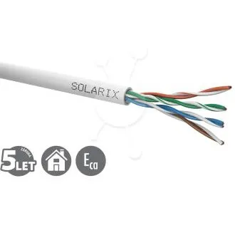 Cablu de instalare Solarix CAT5E UTP PVC Eca 500m/cutie SXKD-5E-UTP-PVC
