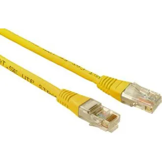 SOLARIX cablu patch CAT5E UTP PVC 5m galben SOLARIX cablu patch CAT5E UTP PVC 5m galben