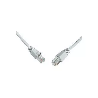 SOLARIX cablu patch CAT5E UTP PVC 3m gri, rezistent la smulgere