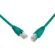 SOLARIX cablu patch CAT5E UTP PVC 2m verde, rezistent la smulgere