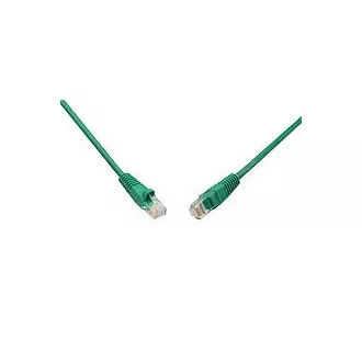 Cablu patch SOLARIX CAT5E UTP PVC 3m verde rezistent la agățare Cablu patch SOLARIX CAT5E UTP PVC 3m verde rezistent la agățare