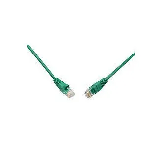 Cablu patch SOLARIX CAT5E UTP PVC 3m verde rezistent la agățare Cablu patch SOLARIX CAT5E UTP PVC 3m verde rezistent la agățare