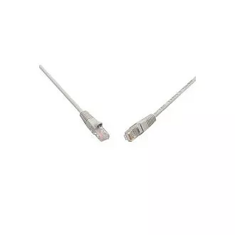 SOLARIX cablu patch CAT6 UTP PVC 3m gri, rezistent la smucituri