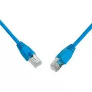 SOLARIX cablu de patch CAT6 UTP PVC 1m albastru, rezistent la smulgere