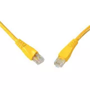 SOLARIX cablu patch CAT6 UTP PVC 7m galben, rezistent la smulgere