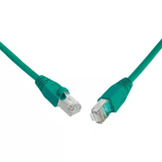 SOLARIX cablu de patch-uri CAT6 UTP PVC 5m verde, rezistent la smulgere