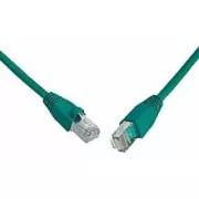 SOLARIX cablu patch CAT5E SFTP PVC 20m verde, rezistent la smulgere