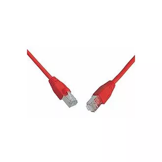 SOLARIX cablu patch CAT5E SFTP PVC 10m roșu