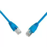 SOLARIX cablu patch CAT6 SFTP PVC 10m albastru, rezistent la smulgere