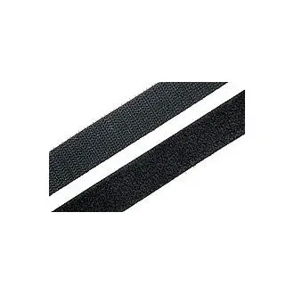 Velcro pe două fețe Solarix, lățime 10 mm, 25 m, negru Velcro pe două fețe Solarix, lățime 10 mm, 25 m, negru
