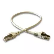 DATACOM Patch cord S/FTP CAT6A 0,5m gri