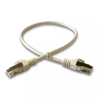DATACOM Patch cord S/FTP CAT6A 0,5m gri