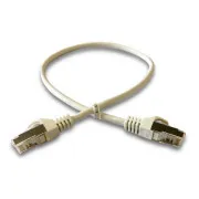 DATACOM Patch cord S/FTP CAT6A 0,5m gri