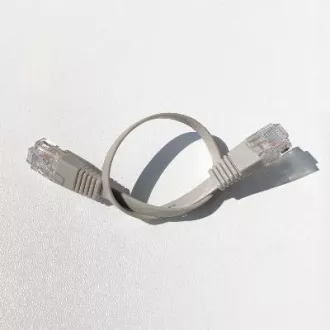 DATACOM Patch cord UTP CAT6 0,25m gri FLAT plat