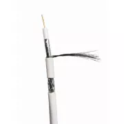 Cablu coaxial RG-6 75ohm 100 m (6,5 mm/1,0 mm)