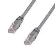 DATACOM Cablu patch 10m , UTP , Cat5e , RJ45, gri