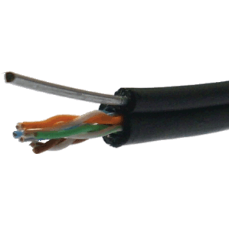 DATACOM Cablu UTP Cat5e 305m autoportant OUTDOOR blk DATACOM Cablu UTP Cat5e 305m autoportant OUTDOOR blk