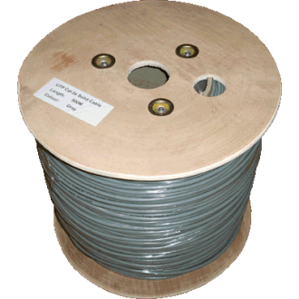 DATACOM UTP wire CAT5E PVC 500m bobină gri