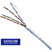 DATACOM UTP Cat5e cablu PVC 305m (fir), alb