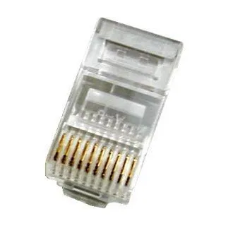 DATACOM UTP conector CAT5E 10p10c RJ50 cablu (10 buc) DATACOM UTP conector CAT5E 10p10c RJ50 cablu (10 buc)