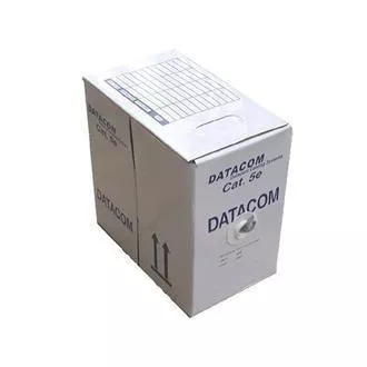 DATACOM UTP flex, cablu Cat5e PVC, gri, 305m, cablu DATACOM UTP flex, cablu Cat5e PVC, gri, 305m, cablu
