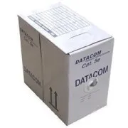 DATACOM UTP flex, cablu Cat5e PVC, gri, 305m, cablu