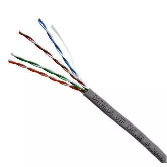 DATACOM UTP flex, cablu Cat5e PVC, gri, 100m, cablu