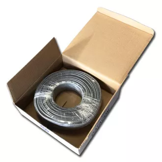 DATACOM UTP flex, cablu Cat5e PVC, gri, 100m, cablu