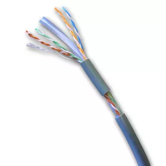 DATACOM UTP flex, cablu Cat6 PVC, gri, 50m, cablu