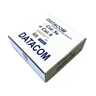 DATACOM UTP flex, cablu Cat6 PVC, gri, 50m, cablu