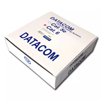 DATACOM UTP flex, cablu Cat6 PVC, gri, 100m, cablu