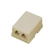 Soclu UTP CAT3 2xRJ11 pentru gips-carton sl.kost