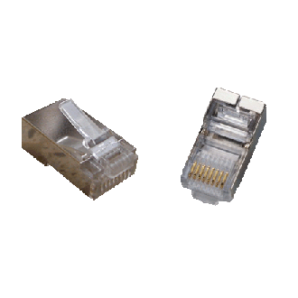 DATACOM RJ45 RJ45 STP Cat5e 8p8c conector 100 buc, pentru sârmă
