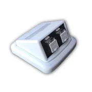 Priză dublă ABB TANGO 2xRJ45 cat6A STP alb