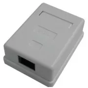DATACOM Priză unică deasupra gips-cartonului-1xRJ45, Cat5e UTP